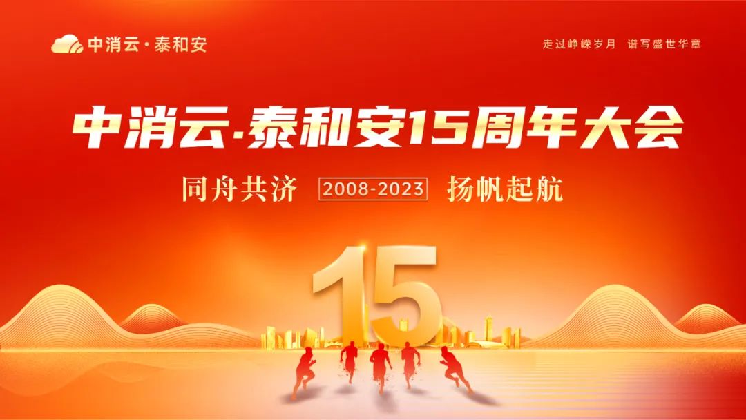中消云·泰和安15周年大会