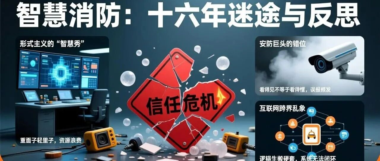 哗众取宠误行业,半瓶子醋指点江山——智慧消防十六年记
