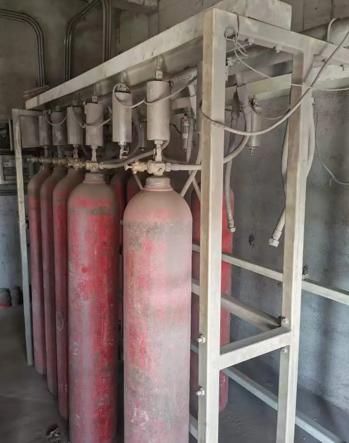 高压二氧化碳灭火系统称重